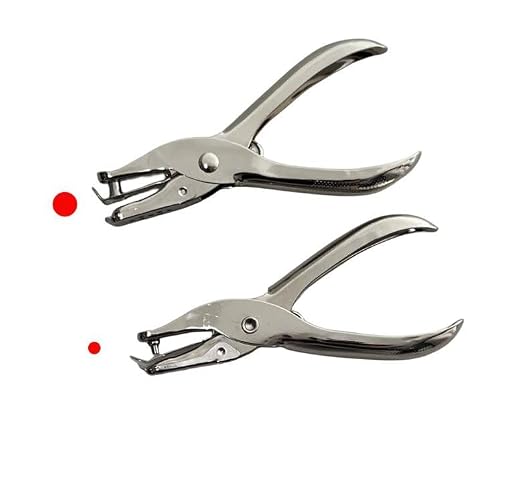 1/4 and 1/8 Inch Small Single Hole Punch Paper Hole Puncher Mini Hole Puncher by XIAOXGXF