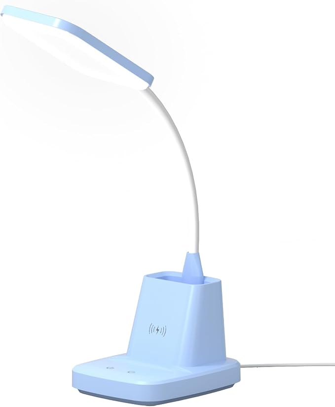 Small Desk Lamp, Wireless Charger LED Desk Lamps - Image 8