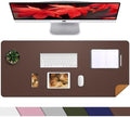 AFIING Cork Desk Mat 31.5" x 17", Desk pad Protector | Dual-Sided Cork & PU by AFIING