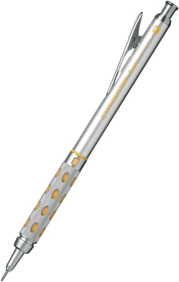 Pentel Graph Gear 1000 Mechanical Drafting Pencil 0.9mm Yellow by PentelofAmerica