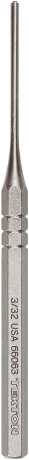TEKTON 3/32 Inch Roll Pin Punch | 66063 | Made in USA by TEKTON