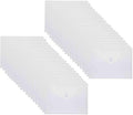 9x7 Clear Plastic Envelopes Hook Loop Closure Receipt Stickers Storage Holder by YESSART