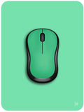 Audimi Small Mouse Pad 6 x 8 Inch, Mini Mouse Pad Thick by Audimi