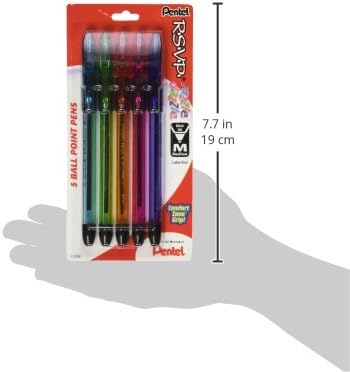 Pentel RSVP Razzle-Dazzle Ballpoint Pen, Medium Line - Image 3