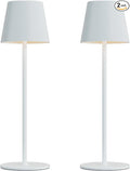 Kakanuo Cordless Table Lamp Rechargeable White by KakanuoLightings