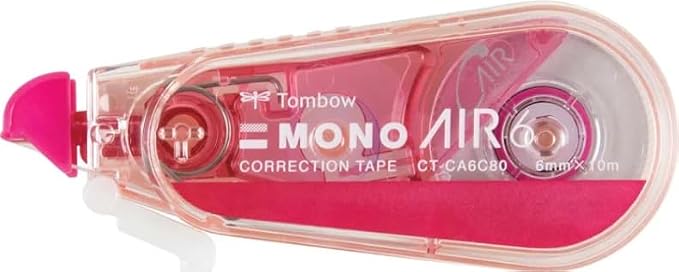 Tombow - Mono Air Correction Tape - White Tape, Skip Free Application 6 Pack - Image 2