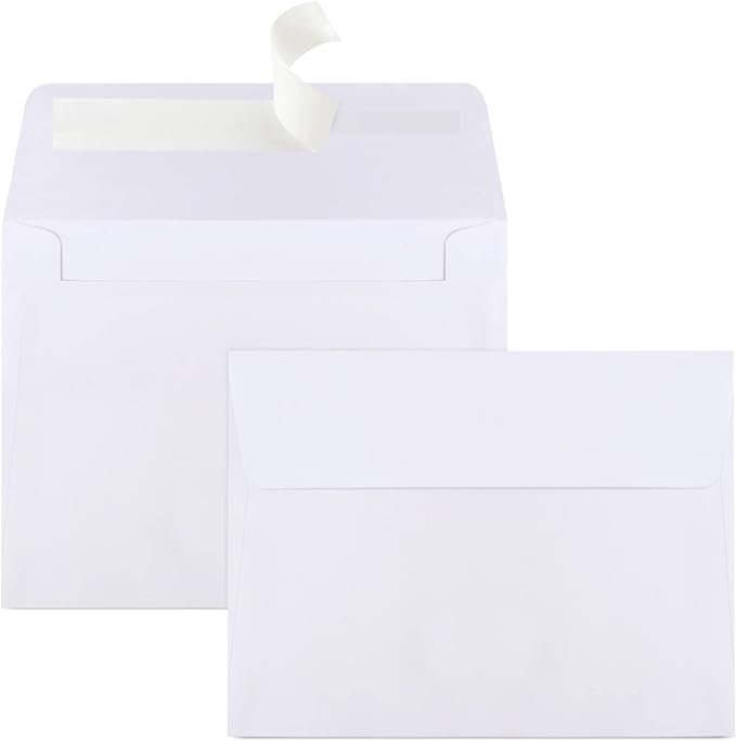 70 Packs Invitation Envelopes, A2 Envelopes White, Postcard Envelopes, Envelopes by Joyberg