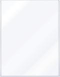 Jecery 1 Pcs 8.5 x 11'' Rigid Print Protectors Clear Rigid Plastic Paper Page by Jecery