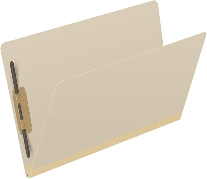 Ecom Folders End Tab File Folders | Legal Size 18 Pt Manila Stock - Image 2