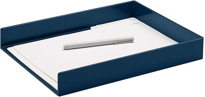 Poppin Stackable Front Loading Letter Tray, Rectangular - Image 2