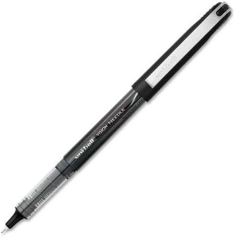 uniball Vision Needle Rollerball Pens, Micro Point, 12 Pack - Image 4