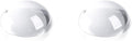 2pcs 1.6inch Crystal Dome Magnifying Paperweight, Reading Magnifier Glass Paper by SWTHONY