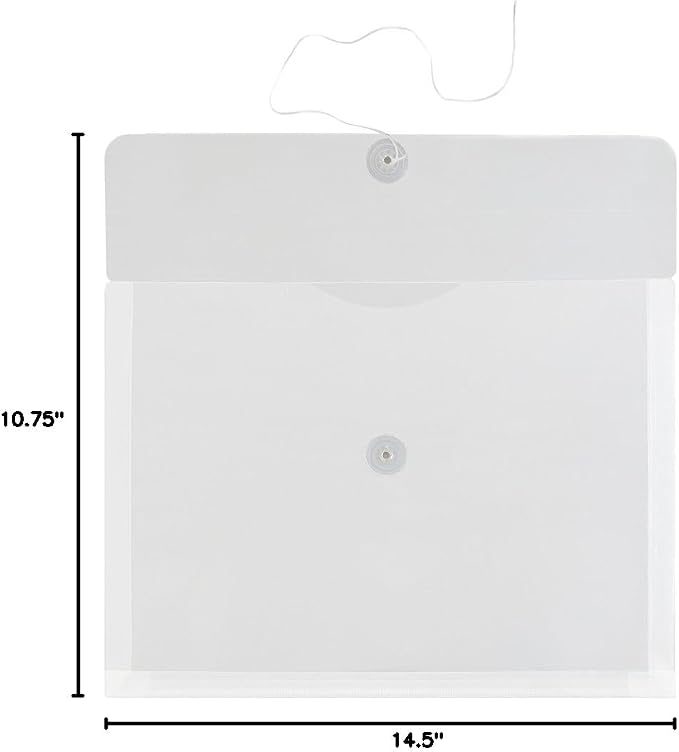 JAM PAPER Plastic Envelopes - Image 6