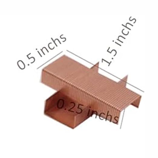 Rose Gold Staples Creative 24/6 Standard Stapler Refill 4 Boxes 4000 Count - Image 7