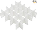 8Pcs Drawer Dividers, Adjustable Drawer Organizer by Flytianmy