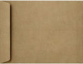 LUXPaper 9 x 12 Open End Envelopes | Peel & Press | Grocery Bag Brown | 70lb. by LUXPaper