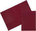 JAM PAPER Two Pocket Textured Linen Presentation Folders by JAMPaper