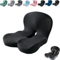Orthopedic Cushion, Ergonomic Memory Foam L-Shaped Integrated Seat Cushions by Unknown