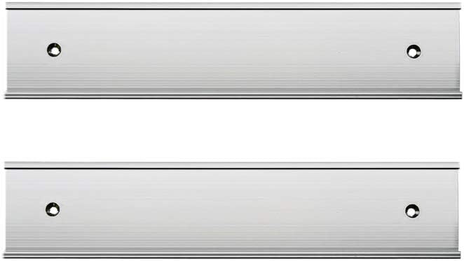 Nameplate Holder Wall or Door 2 Pack by Icomecn