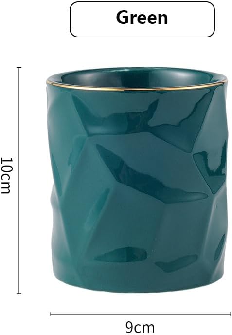 Gold pencil cup Sturdy metal frame - Image 3