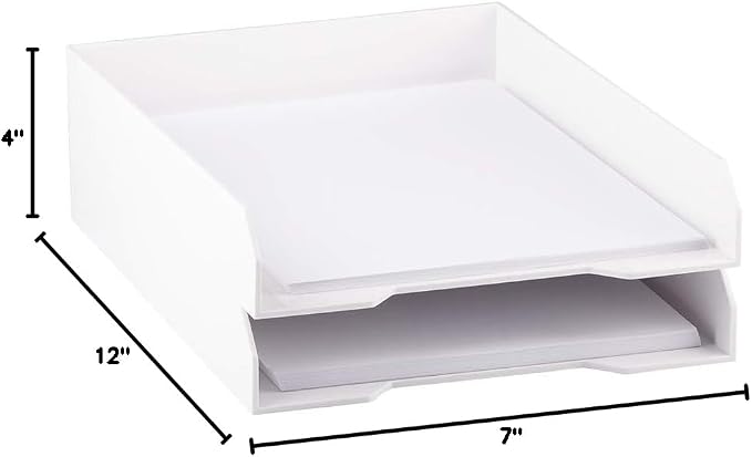 JAM PAPER Stackable Paper Trays - Image 6