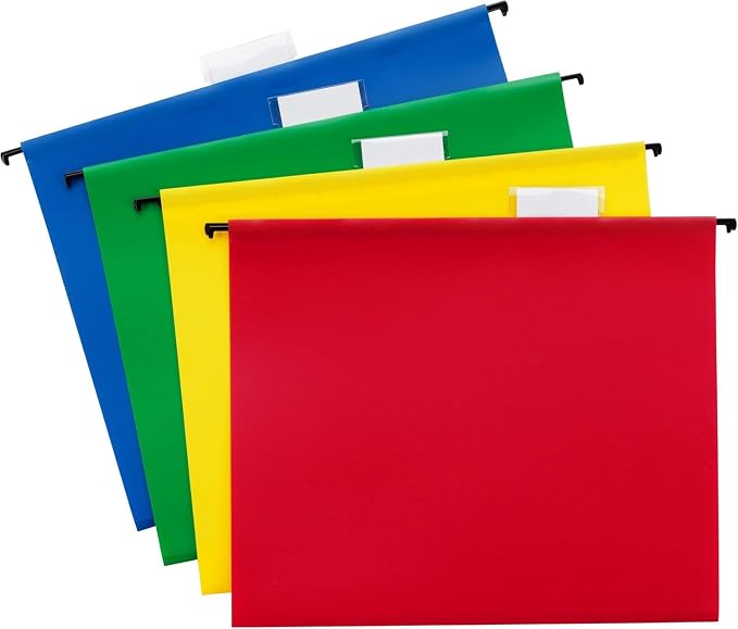 Smead Poly Plastic Hanging File Folders - Image 2