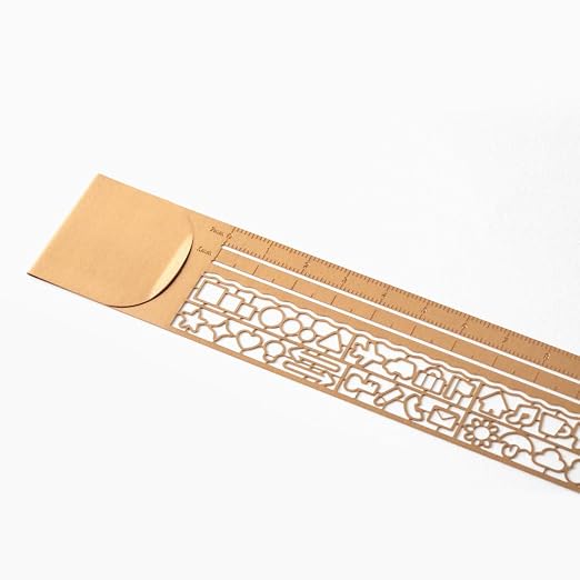DESIGNPHIL 42290006 Midori, Clip Ruler, Copper A - Image 5
