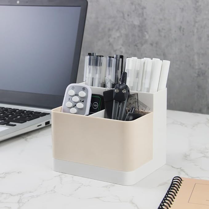 Poeland Desktop Storage Organizer, Pen and Pencil Cases Boxes, Pen or Pencil - Image 2