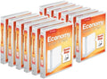 Cardinal 1 Inch 3 Ring Binders, 12 Pack, Round Ring Binder, Holds 225 Sheets by TOPSProducts