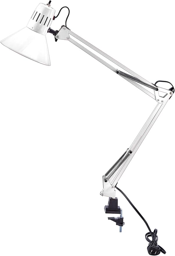 Bostitch Office VLF100-WHT Swing Arm Desk Lamp by BostitchOfficeProducts