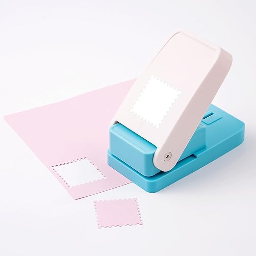 Stamp Punch, 1 inch Square Postage Stamps Punch, Stamp Puncher, Portable Lever - Image 2
