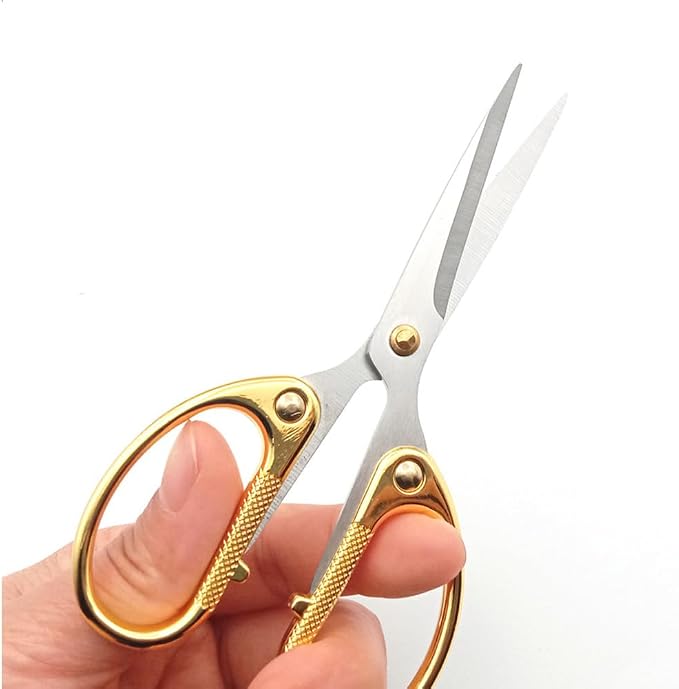 5" All Stainless Steel Office Scissors, Ultra Sharp Blade Shears, Sturdy Sharp - Image 3