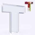 11" Acrylic Letter Charcuterie Box, Reusable Fillable Alphabet Number Shaped by RUFHVTY
