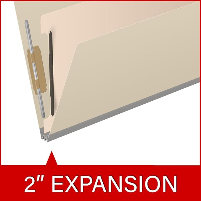 Ecom Folders Top Tab Pressboard Classification Folders | Legal Size 18 Pt Stock - Image 7