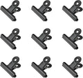 HAHIYO 2.5inch Black Bulldog Clips Metal File Hinge Binder Clips Clamps Save by HAHIYO
