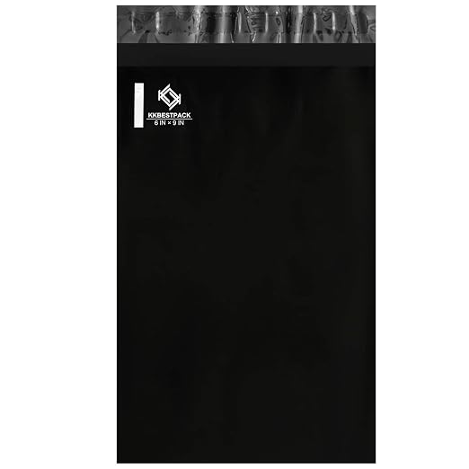 Poly Mailers 6x9 Adhesive Sealing Shipping Envelopes, Mailing Bags by KKBESTPACK