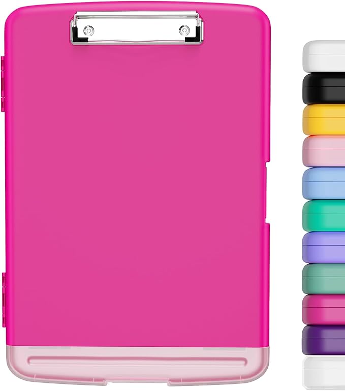 Hongri Clipboard with Storage with Pen Holder, Folder Nursing Clip Board 8.5 x by Hongri