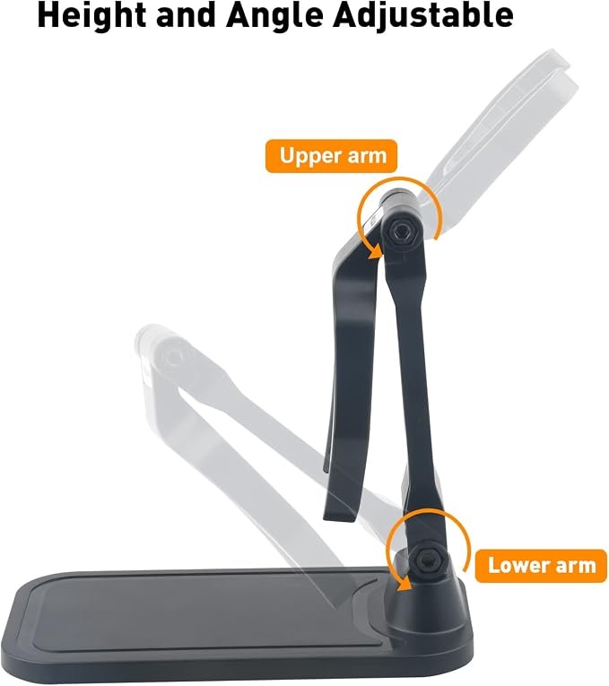 Universal Barcode Scanner Stand, VOTTAN Free-Installed Foldable Barcode Reader - Image 2