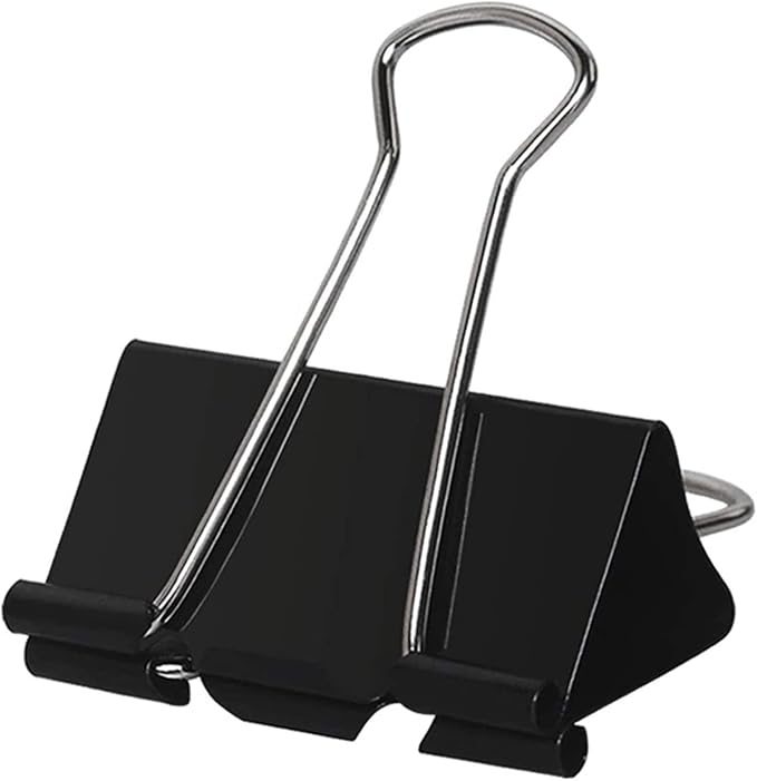 Large Binder Clips 2 Inch, Extra Large Binder Clips Big Paper Clamps by KAKAMINA