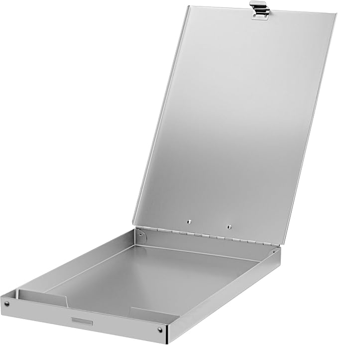 ZCZN Aluminum Clipboard with Storage, 2 Pack Recycled Metal Clipboard Box - Image 4
