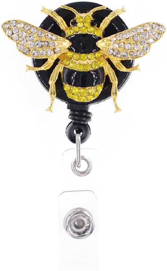 Outside the Box Sparkle and Shine Novelty Retractable Badge Reel ID Holder by Unknown