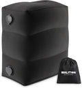 Maliton Inflatable Travel Foot Rest Pillow, Kids Airplane Bed, Adjustable by Maliton