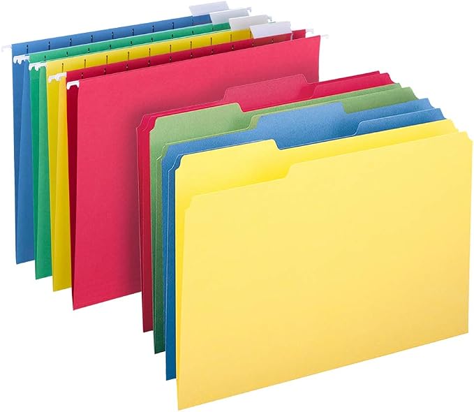 Smead Hanging File Folder Kit, Letter Size by SMEAD