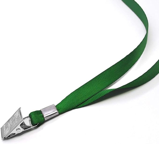 Bird Fiy Black Lanyards 100 Pack 34" Premium Lanyard Bulldog Clips Bulk Nylon - Image 3