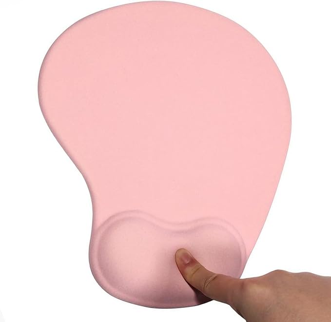 Ergonomic Mouse Pad with Wrist Rest, Gel Wrist Support Mousepad, Pain Relief - Image 3