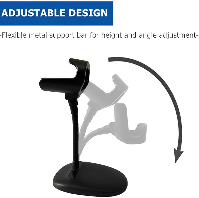 Weighted Scanner Holder for Honeywell 1900 Hands Free Barcode Scanner Holder - Image 2