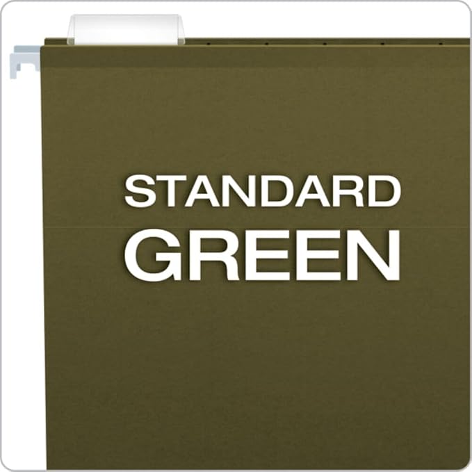 Pendaflex Hanging File Folders, 25 Pack, Letter Size, Reinforced, 5 Tab - Image 6