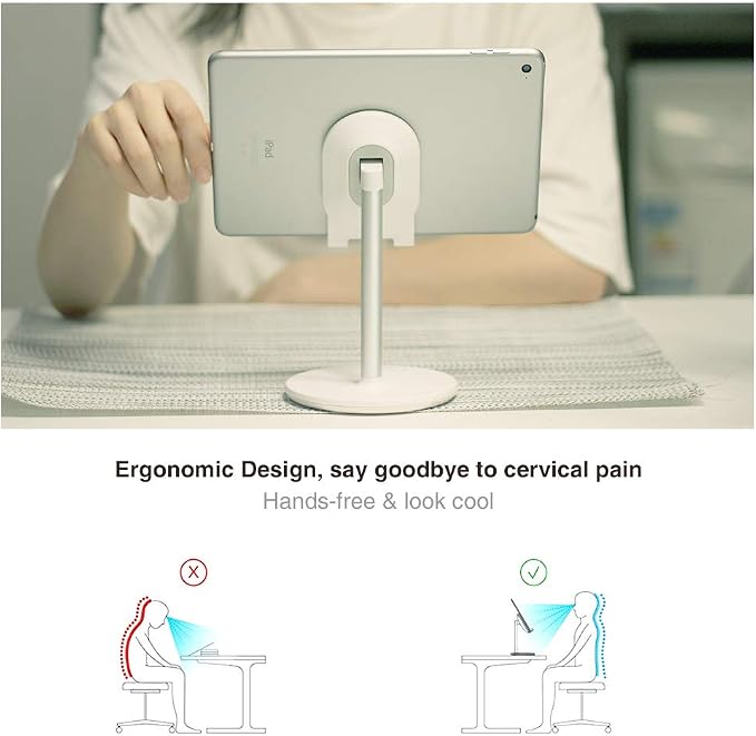 Bright Stone Phone Stand for Desk, Adjustable Cell Phone Holder for Desk - Image 3