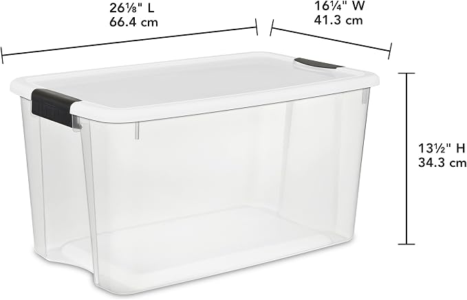 Sterilite 24-Pack Ultra Latching Box, Storage Bins - Image 3