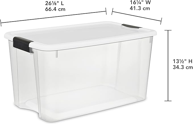 Sterilite 16-Pack Ultra Latching Box, Storage Bins - Image 3